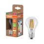 Osram LED-Lampe E27 in Glühlampenform A100, 7.2W, warmweiß, mit Verpackung.