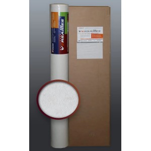 Vliestapete EDEM 80379BR60, überstreichbar, 5 Rollen im Karton. Weiße, strukturierte Oberfläche.