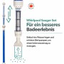 Canadian Spa Poolsauger Set Deluxe mit Stiel, Bürste und Düse zur Whirlpool Reinigung.