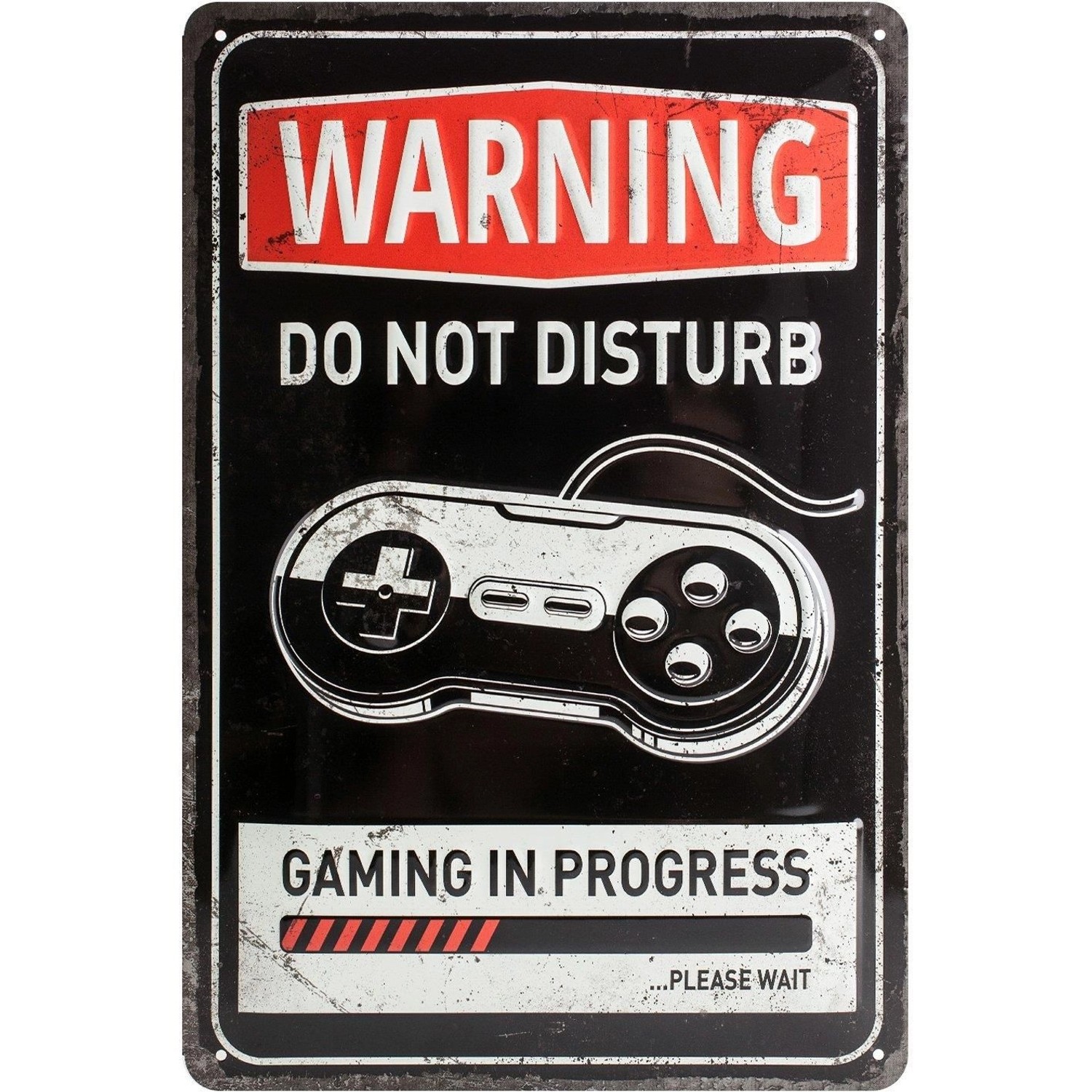 Nostalgic-Art Blechschild 20 x 30cm - Achtung - Gaming in progress günstig online kaufen