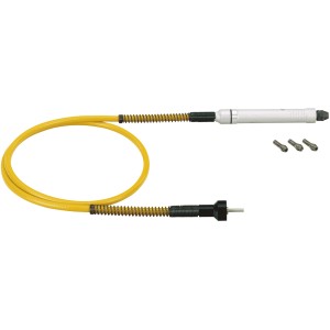 Proxxon Biegewelle MBW 110/P mit Handstück und Spannzangen für Miniaturwerkzeuge.