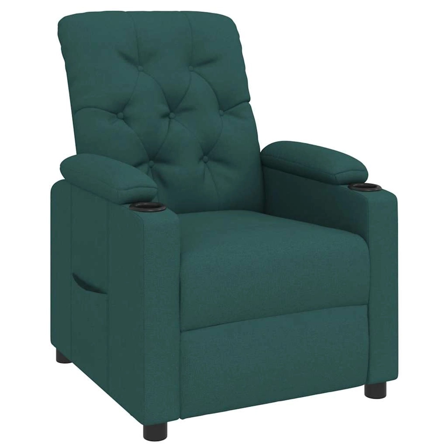 vidaXL Relaxsessel Dunkelgrün Stoff 339108 günstig online kaufen