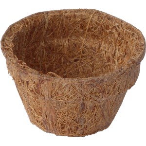 Proflora Kokosfaser Anzuchttopf, 0,05 l, aus Kokosfasern und Naturkautschuk.
