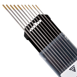 STAHLWERK Wolframelektroden WL15 gold, 10er Set (1.6/2.4mm), Zubehör für Schweißgeräte.