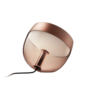 Philips Hue Iris Tischleuchte in Kupfer: Smart Home LED Lampe mit Farbwechsel.