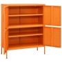 vidaXL Lagerschrank Orange 80x35x101,5 cm Stahl 336138_6