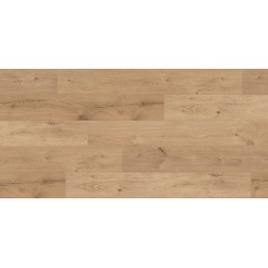 Kaindl Laminat Eiche Ferrara Beachlin, 8mm stark. Laminatboden mit Holzstruktur in heller Eichenoptik.