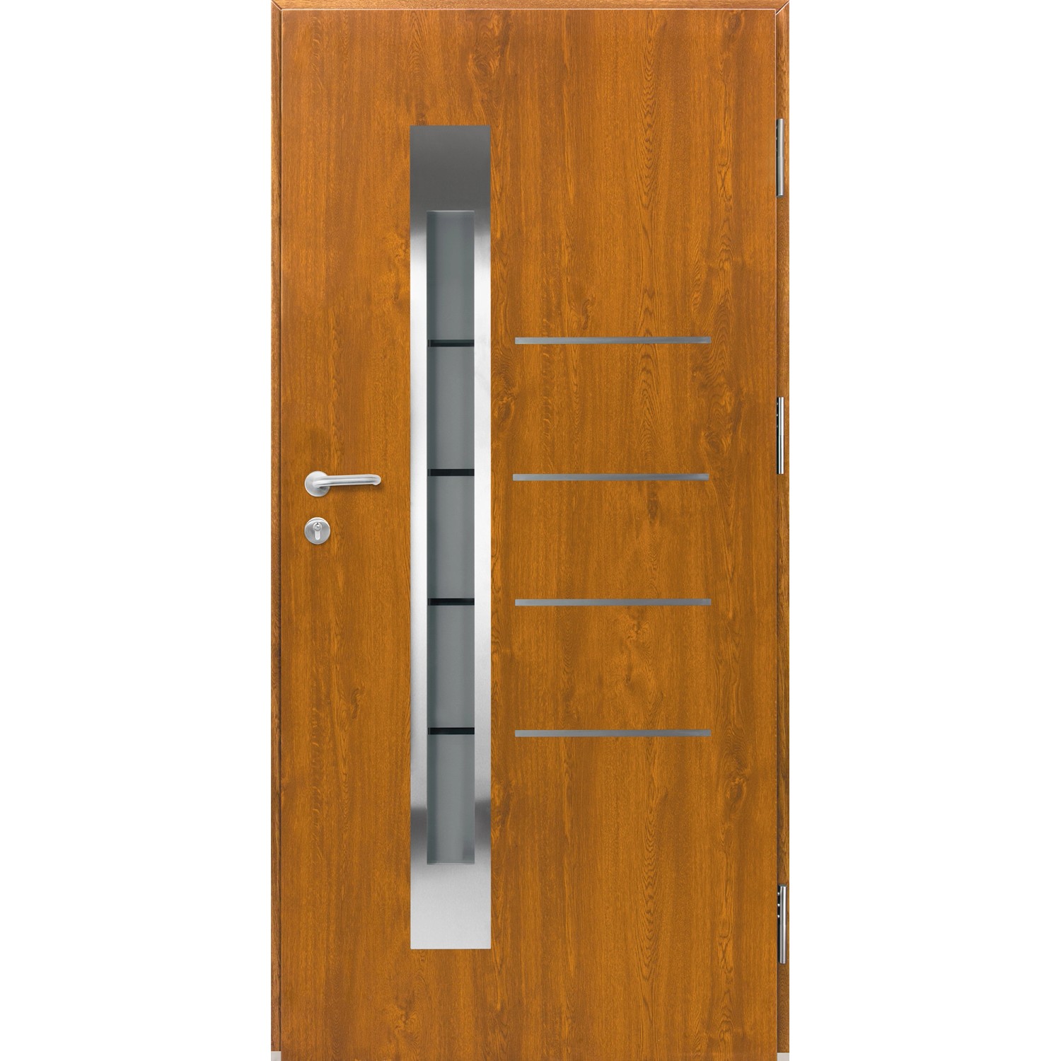 Splendoor Thermospace Haustür Berlin Prime Golden Oak 210x110 cm R günstig online kaufen
