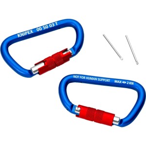 KNIPEX TT Material Karabiner 005003TBK