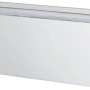 Weißer Vivanno Pflanzkübel Maxi, 120x45x45 cm, aus Fiberglas für Garten und Terrasse.
