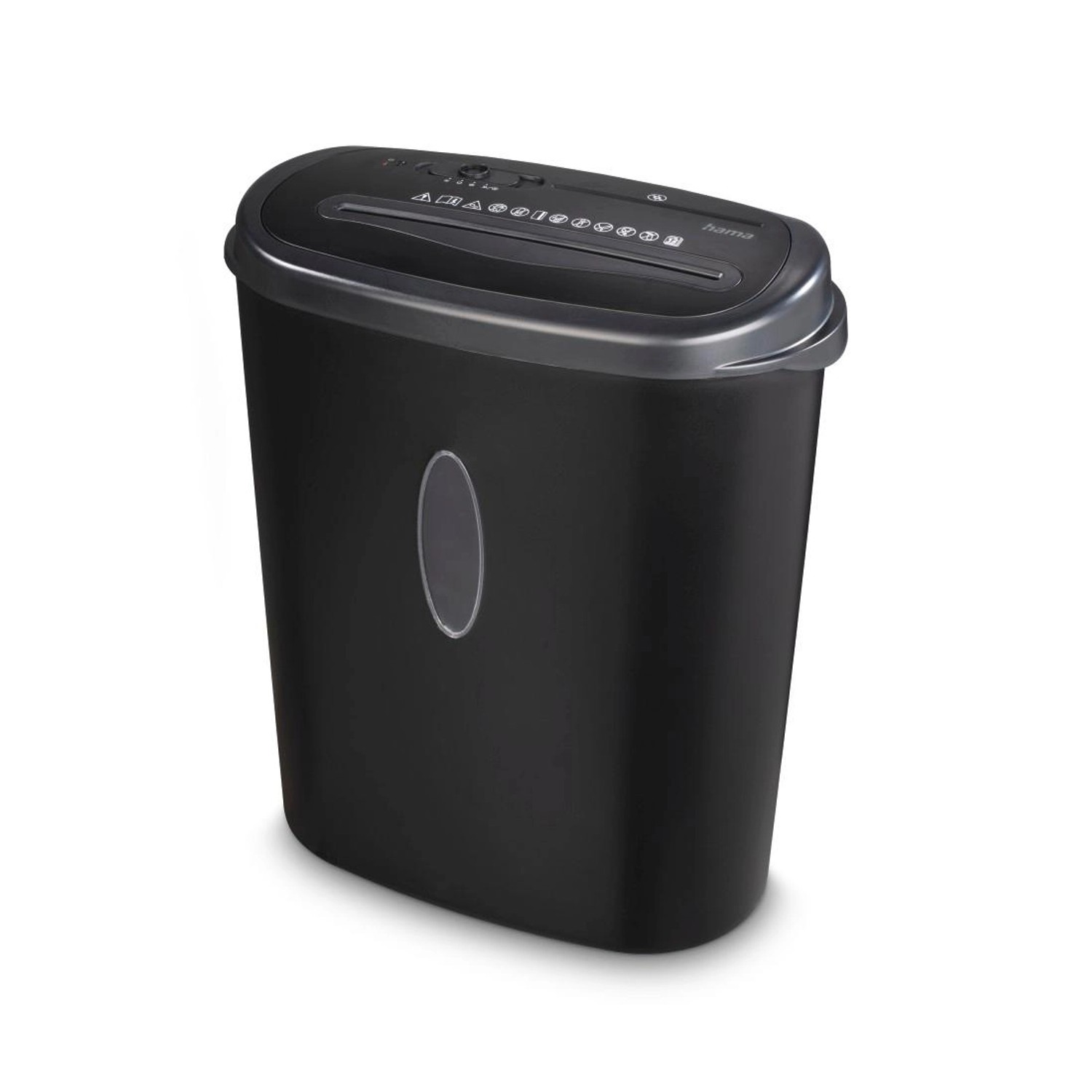 Hama Aktenvernichter Home X12CD Schredder mit Sicherheitsstufe E3 P4 T4