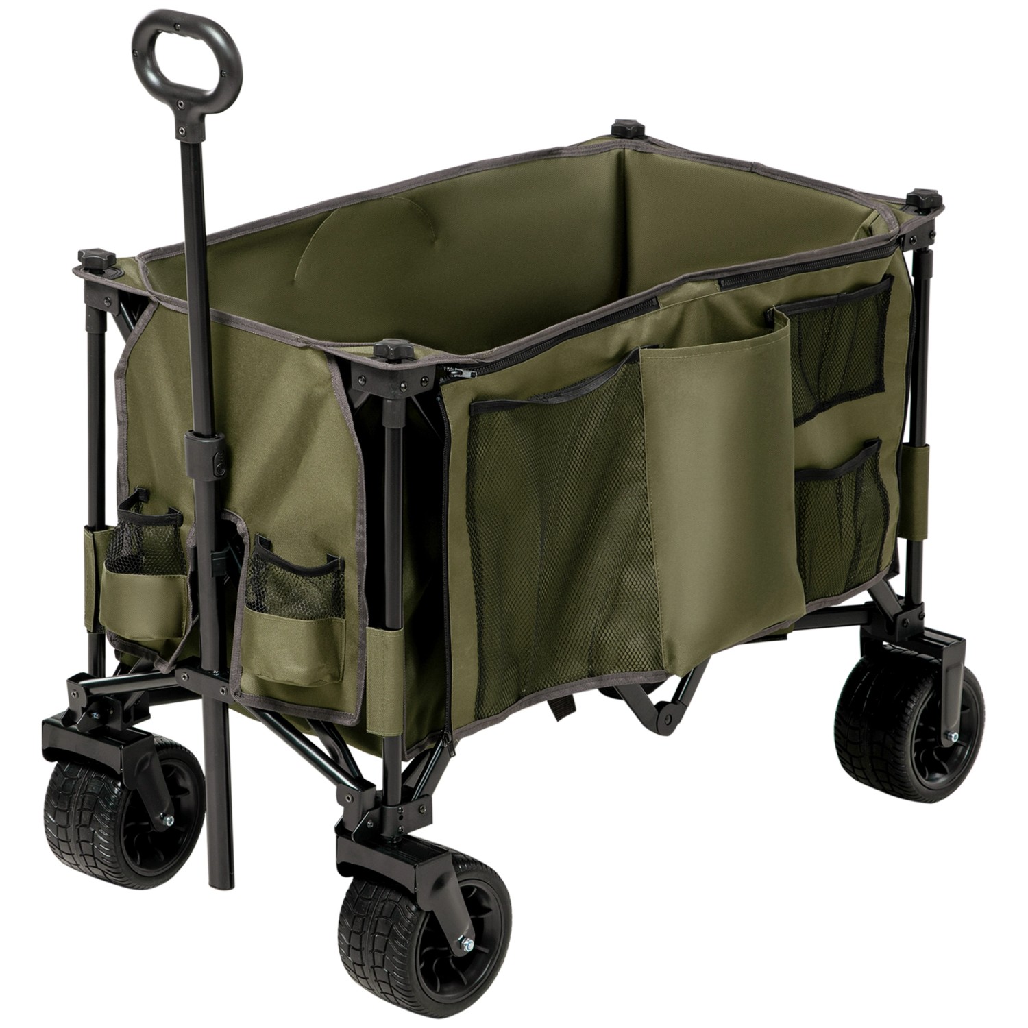 Outsunny Gartenwagen  Stahl Oxford-Polyester  100L x 48B x 100,5H cm günstig online kaufen