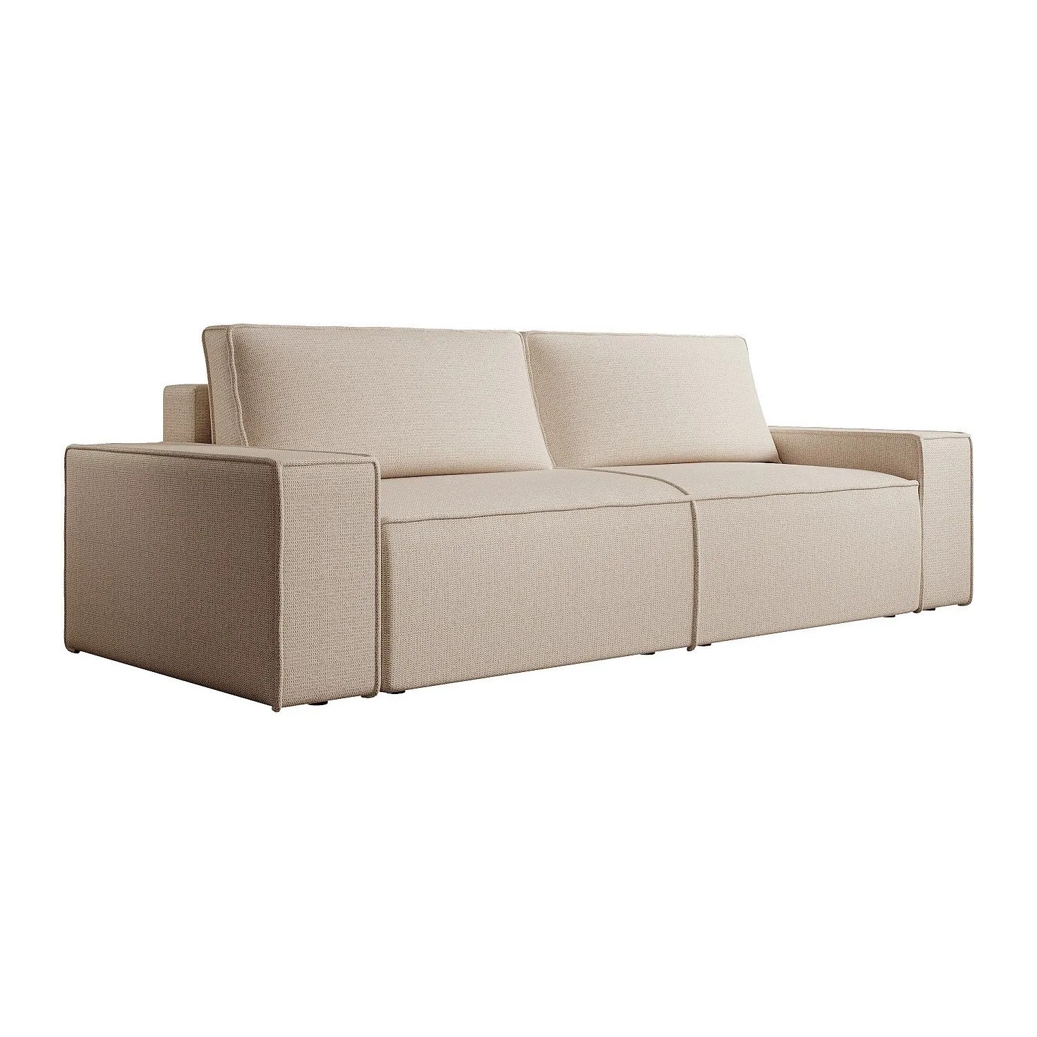 Vente-unique Schlafsofa Amelia Beige 257 cm