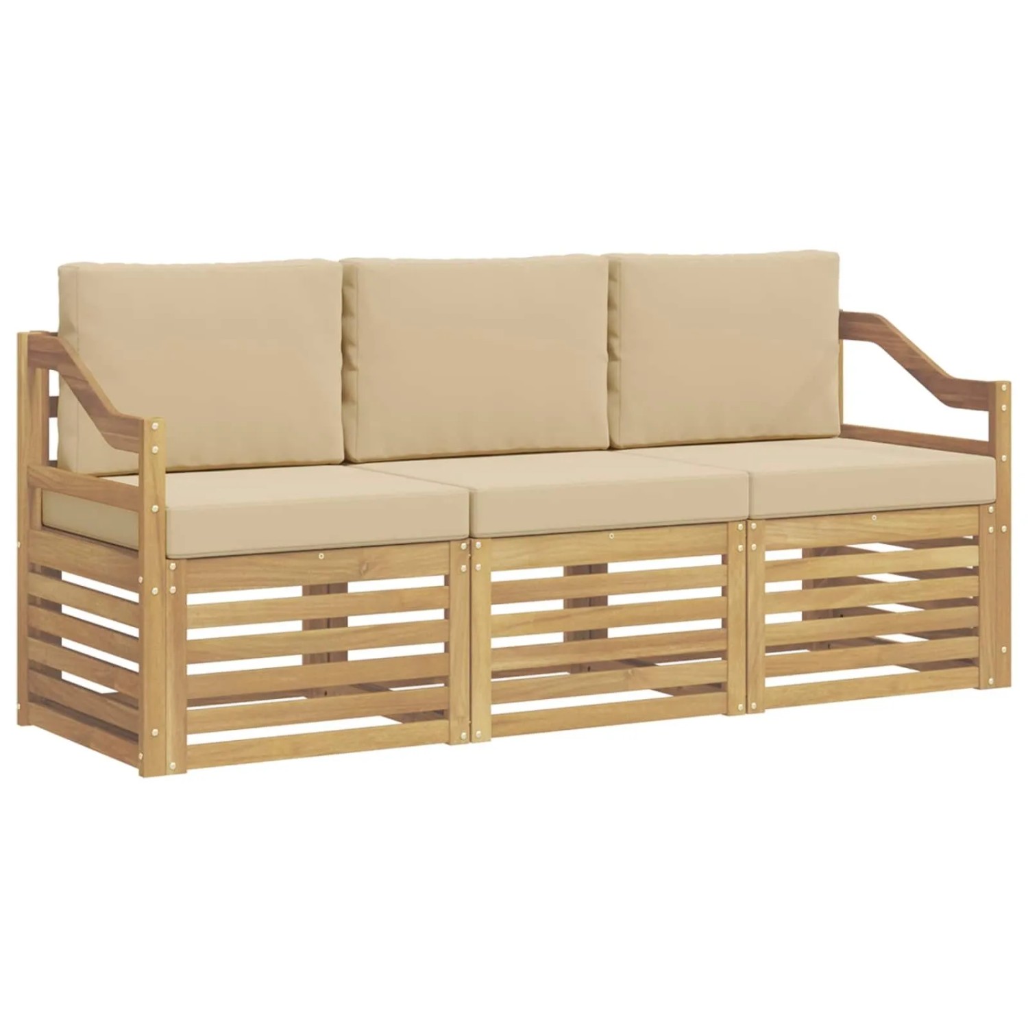 vidaXL Sofagarnituren Massivholz Akazie 3391333