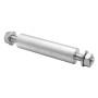 Wagner Achsmaterial Profi M12, Ø 2,5 cm x 10 cm, Stahl verzinkt, für Rollen und Räder.