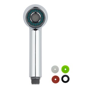 Kirchhoff Geschirrbrause Eco-Save, Chrom, mit zwei Funktionen und Dichtungsringen.