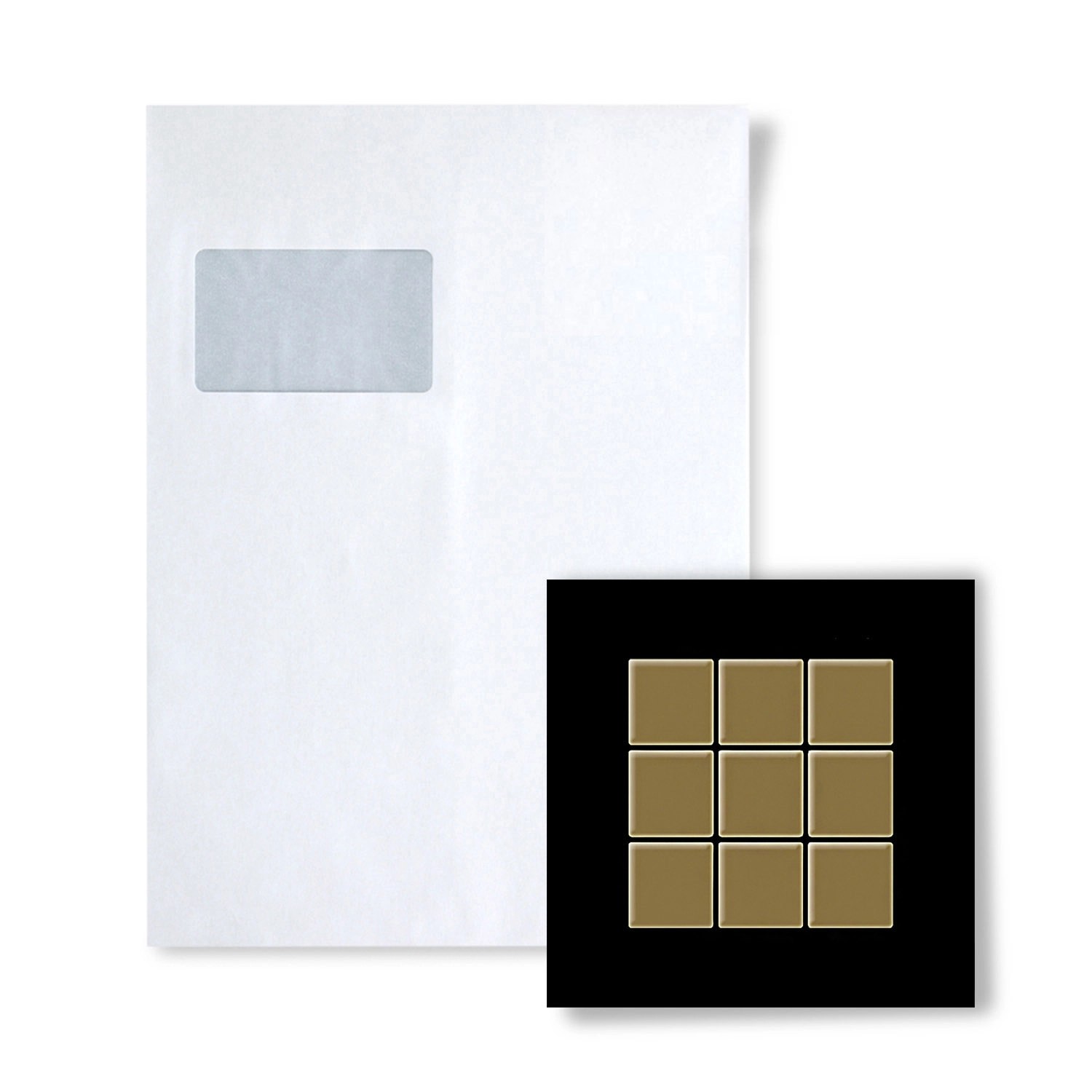 ALLOY Mosaik MUSTER S-Mosaic-Ti-GM Mosaic Titan Gold Hochglänzend günstig online kaufen