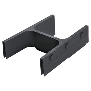 SOTECH BANIO Siphon Ausschnitt Rahmenset Dunkelgrau