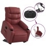 vidaXL Relaxsessel mit Aufstehhilfe Weinrot Kunstleder 3206603_6