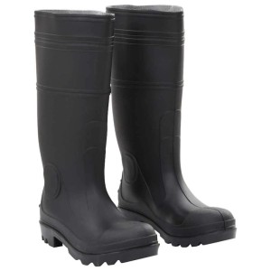 vidaXL Gummistiefel Schwarz Größe 38 PVC 137587