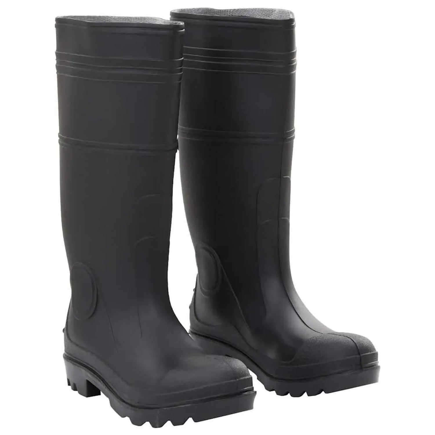 vidaXL Gummistiefel Schwarz Größe 38 PVC 137587