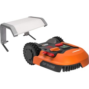 Worx Garage WA0194 für Landroid Mähroboter, schützt vor Wind und Wetter.
