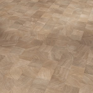Parador Laminat Basic 400 Eiche Hirnholz gekälkt, wasserfest, Nahaufnahme der Holzoptik.