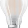 Osram LED E27 Glühbirne, 4W, 470lm, 2er Set. Mattiertes Glas, warmweißes Licht.