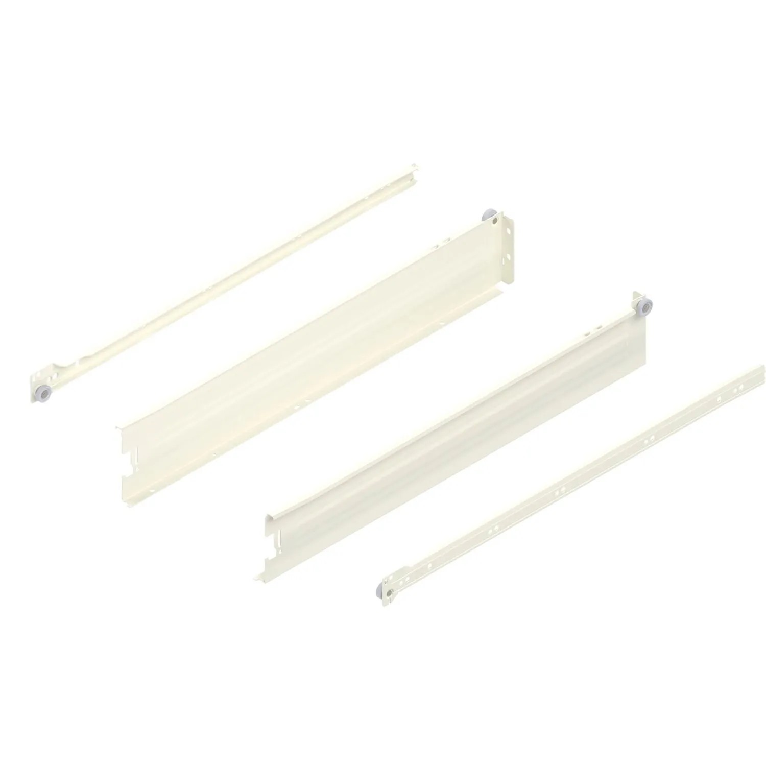 Blum Zarge Metabox M 320 Schraubversion Teilauszug Nennlänge 550 mm Cremeweiß