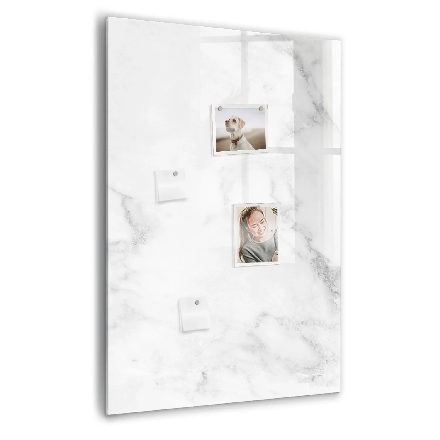 Tulup Magnettafel Glas Marmor 70x100 cm Magnettafel Zum Schreiben Schwarzer günstig online kaufen