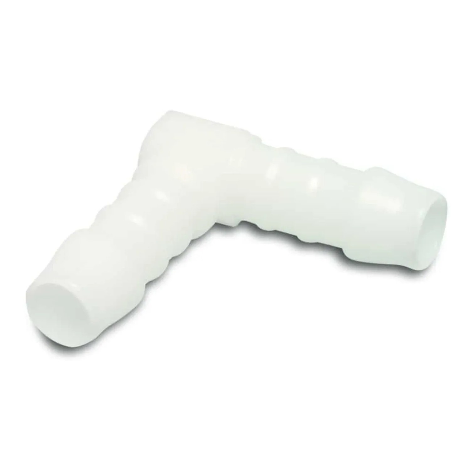 Klasebo Schlauchverbinder Kunststoff Winkel 90° 25 mm Weiß