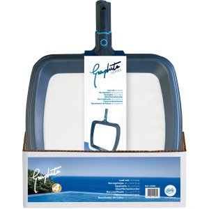 Gre Oberflächenkescher Aufsatz Graphite, 38,5x52cm, zur Poolreinigung von Blättern und Insekten.