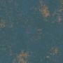 A.S. Création Vliestapete Uni Metallic in Blau-Türkis mit leichter Struktur.