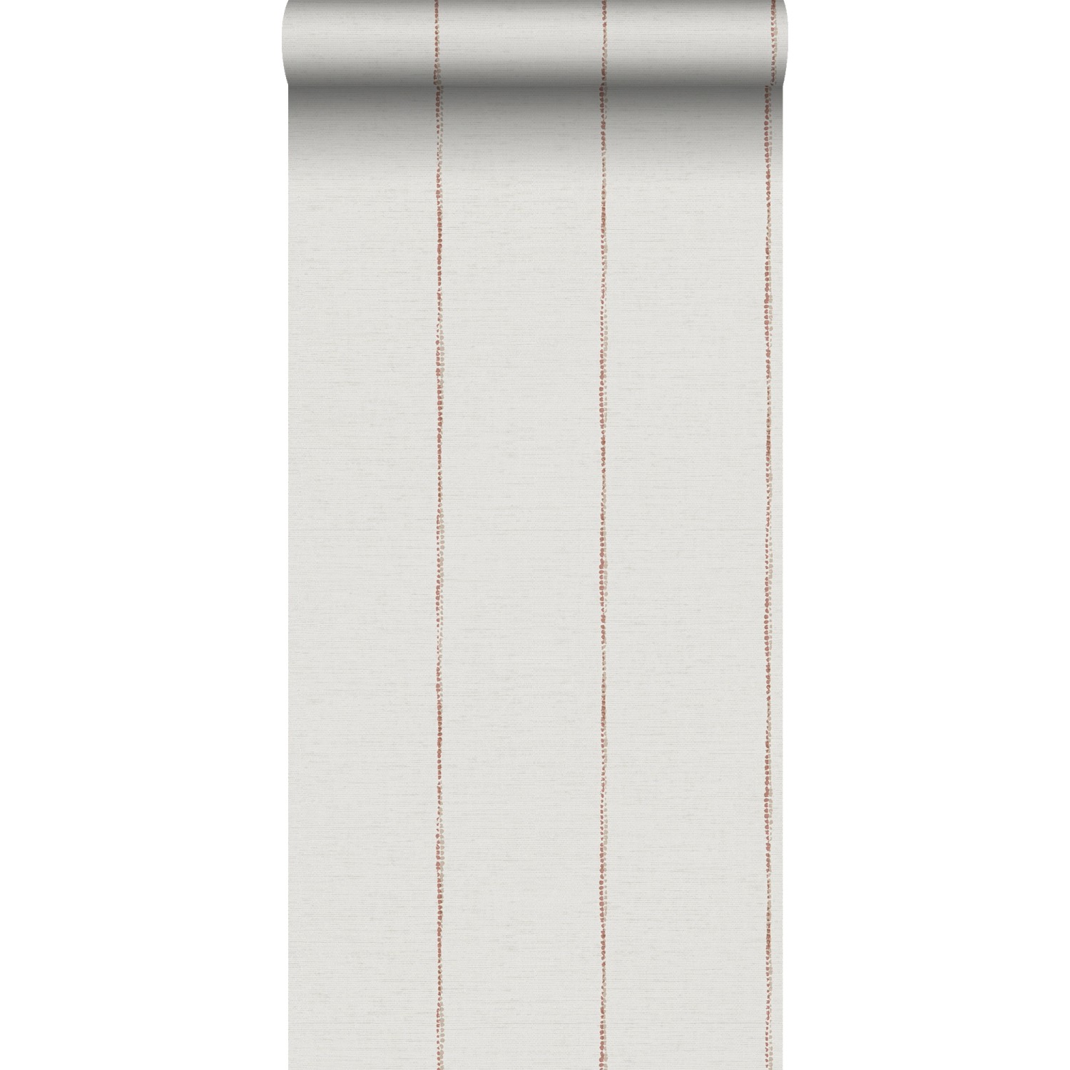 Sanders & Sanders Tapete Gemalte Streifen Terrakotta Und Weiß 53 Cm X 1005 günstig online kaufen
