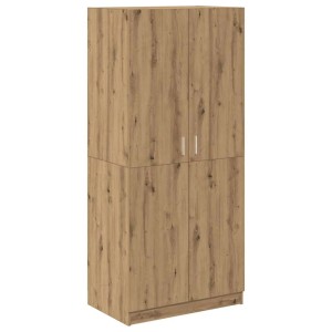 vidaXL Kleiderschrank Artisan-Eiche 90x52x200 cm Holzwerkstoff 855885