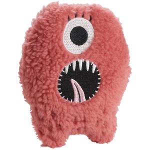 Rosa Hunter Hundespielzeug Tough Monster Gina, 20 cm, Plüschtier mit Squeaker.