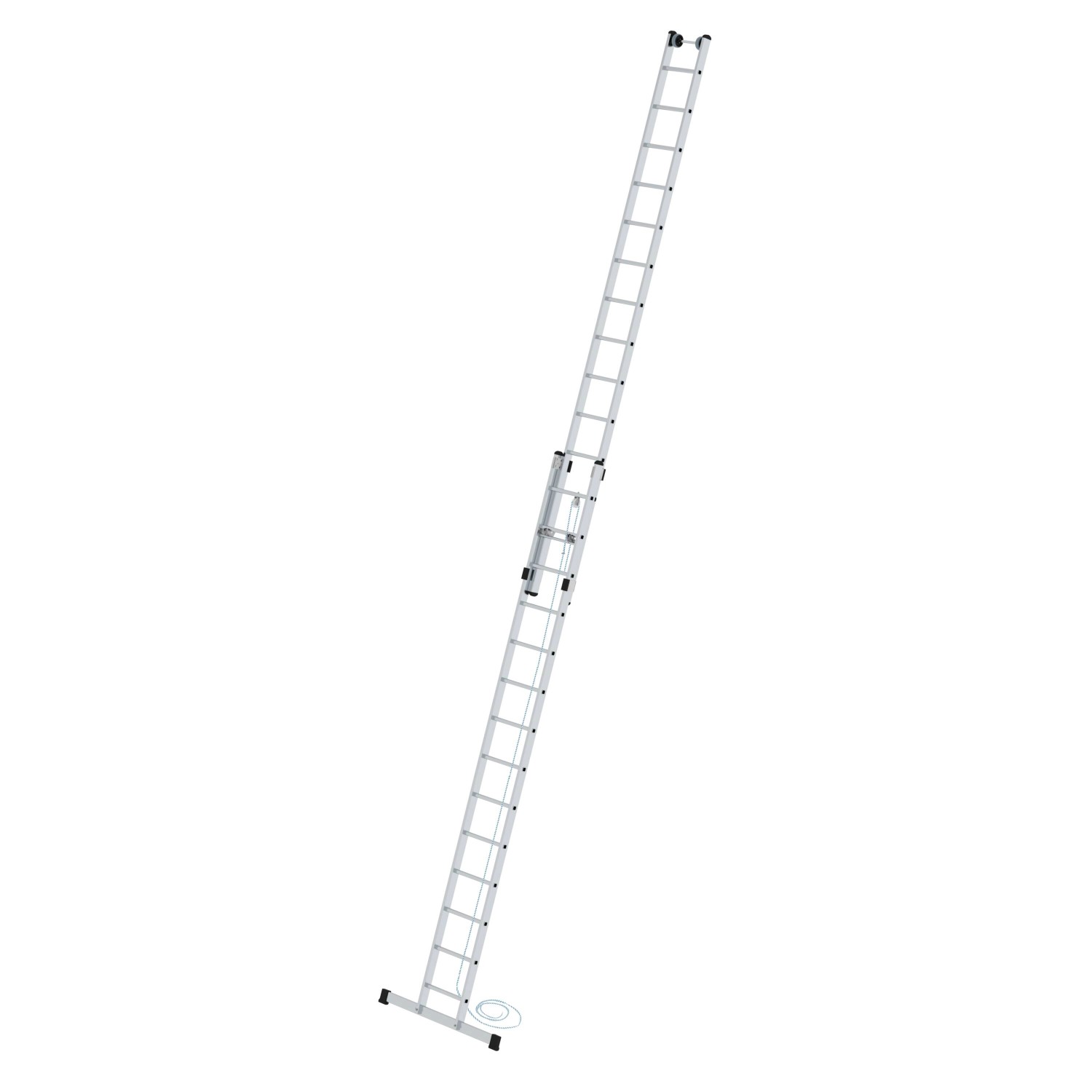 PROREGAL Sprossen-Seilzugleiter 2-Teilig mit Standard-Traverse 2 x 14 Spros günstig online kaufen