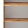 Detailansicht: Held Möbel Hängeschrank Salerno, 40 cm, Weiß/Wotaneiche, mit Einlegeböden.