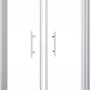 Schulte ExpressPlus Pendeltür AlexaStyle2.0, 90x192cm, Alunatur, für Duschnische.