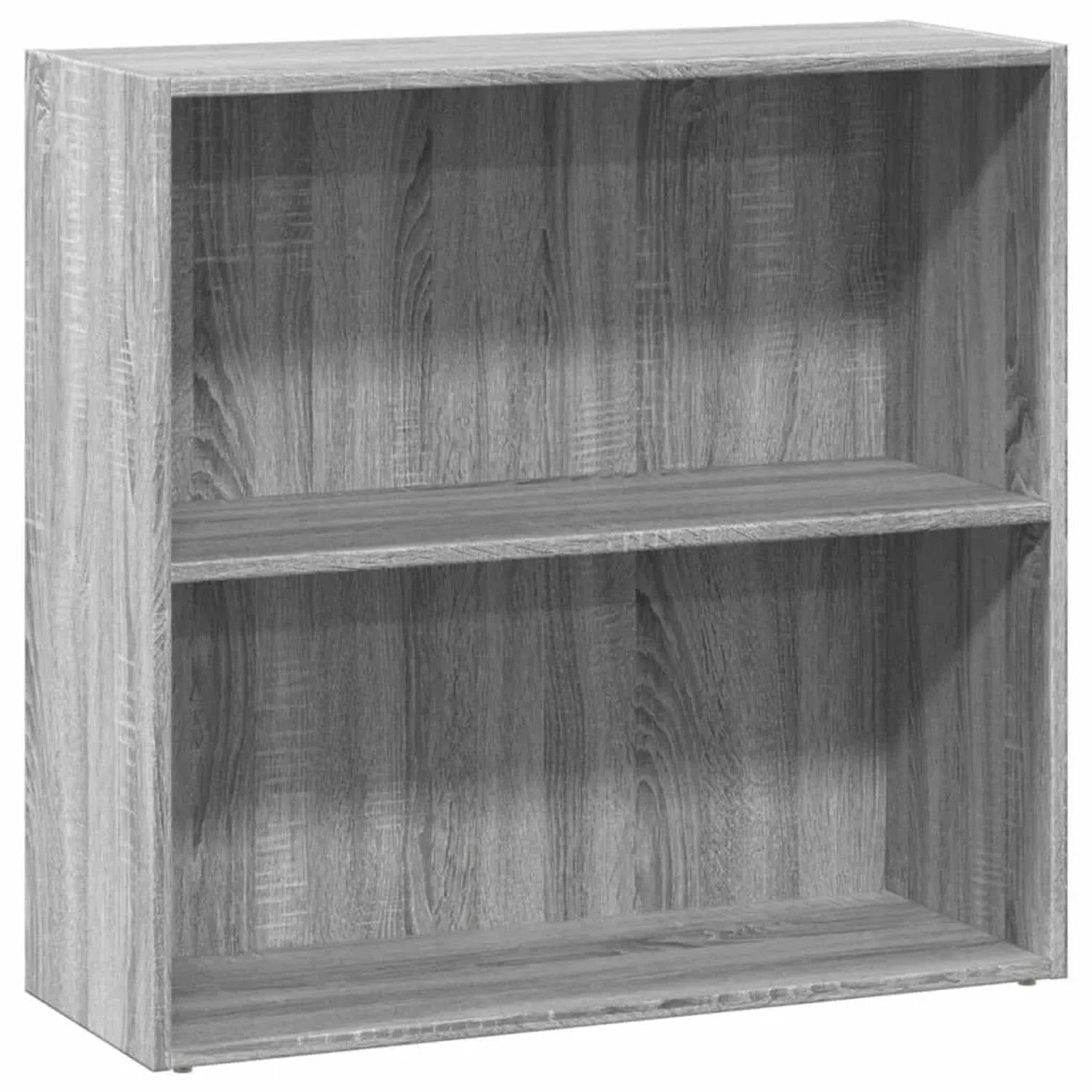 vidaXL Bücherregal Grau Sonoma 80x30x77 cm Holzwerkstoff 857927 günstig online kaufen