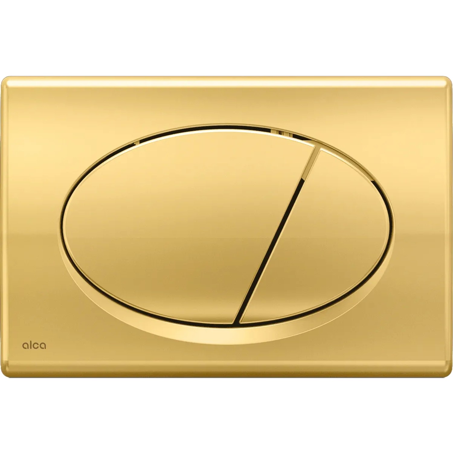 Alcadrain WC-Betätigungsplatte M75 Gold-Glanz