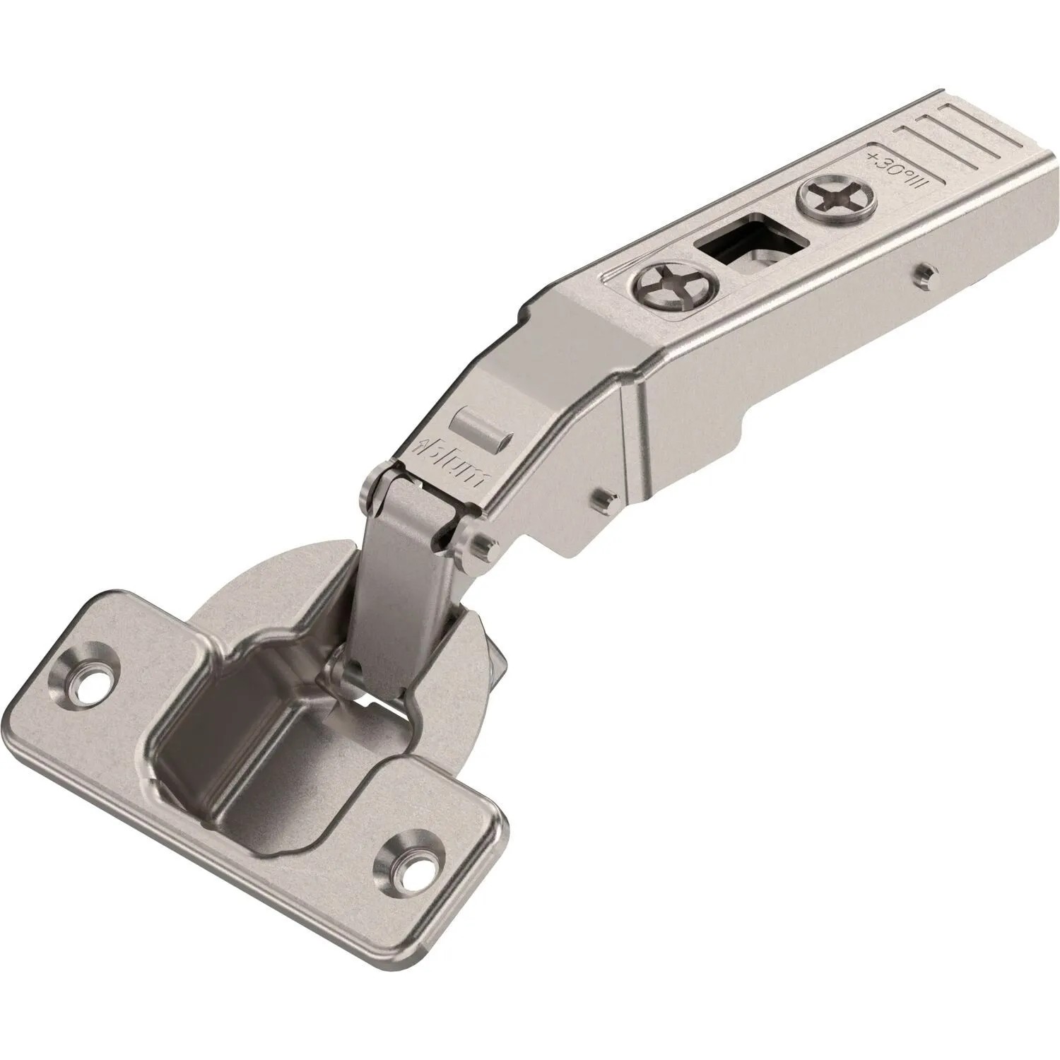 Blum Winkelscharnier Clip Top 30 Grad III Maximal Aufschlagend ohne Feder Schrauben