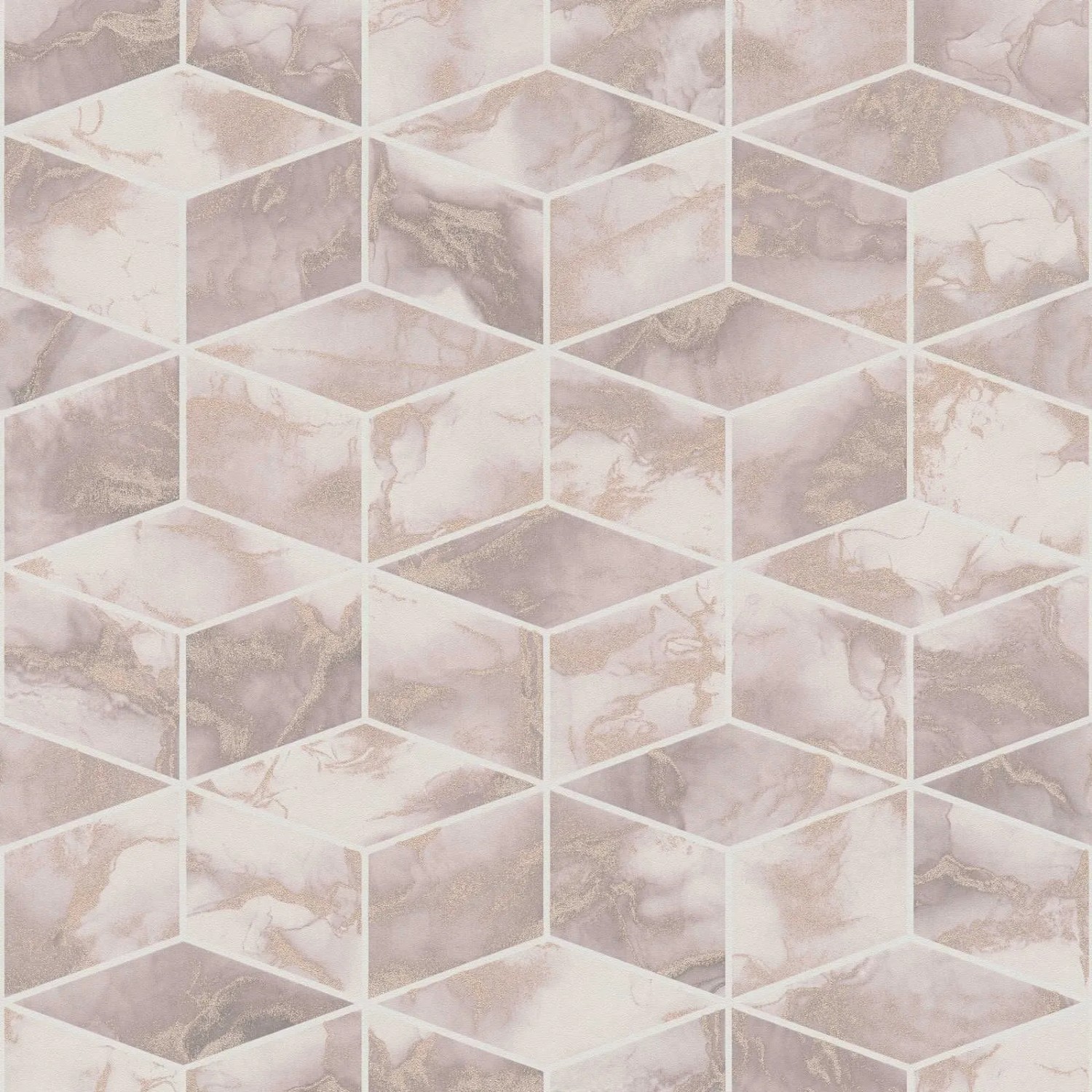 Tadessi Tapete Grafisch M1-No.618 Vliestapete in Rosa