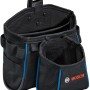 Bosch Professional Werkzeugtasche GWT 2, Teil der Werkzeugkoffer-Kategorie, mit Fächern und Tragegriff.