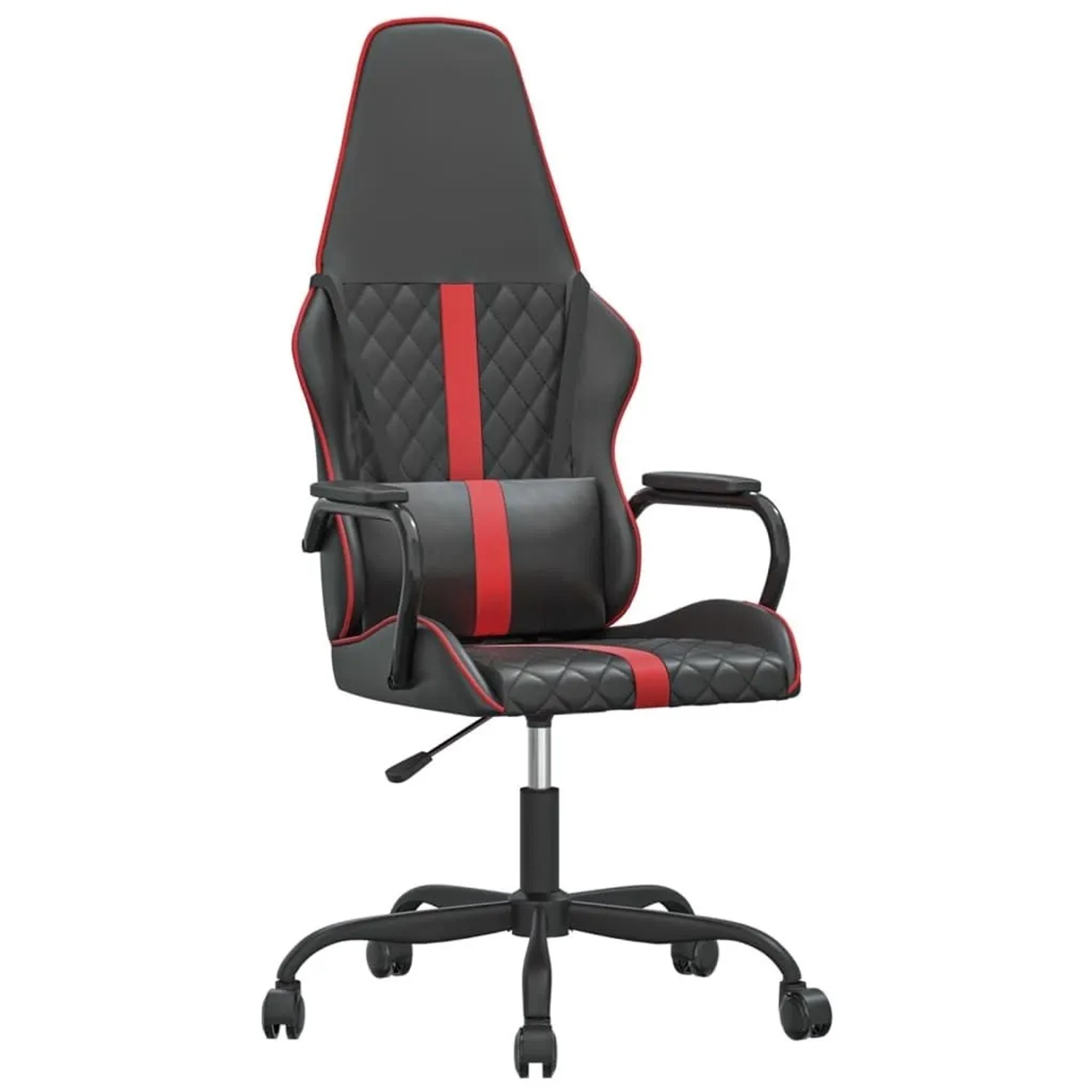 vidaXL Gaming-Stuhl Schwarz und Rot Kunstleder 3143788