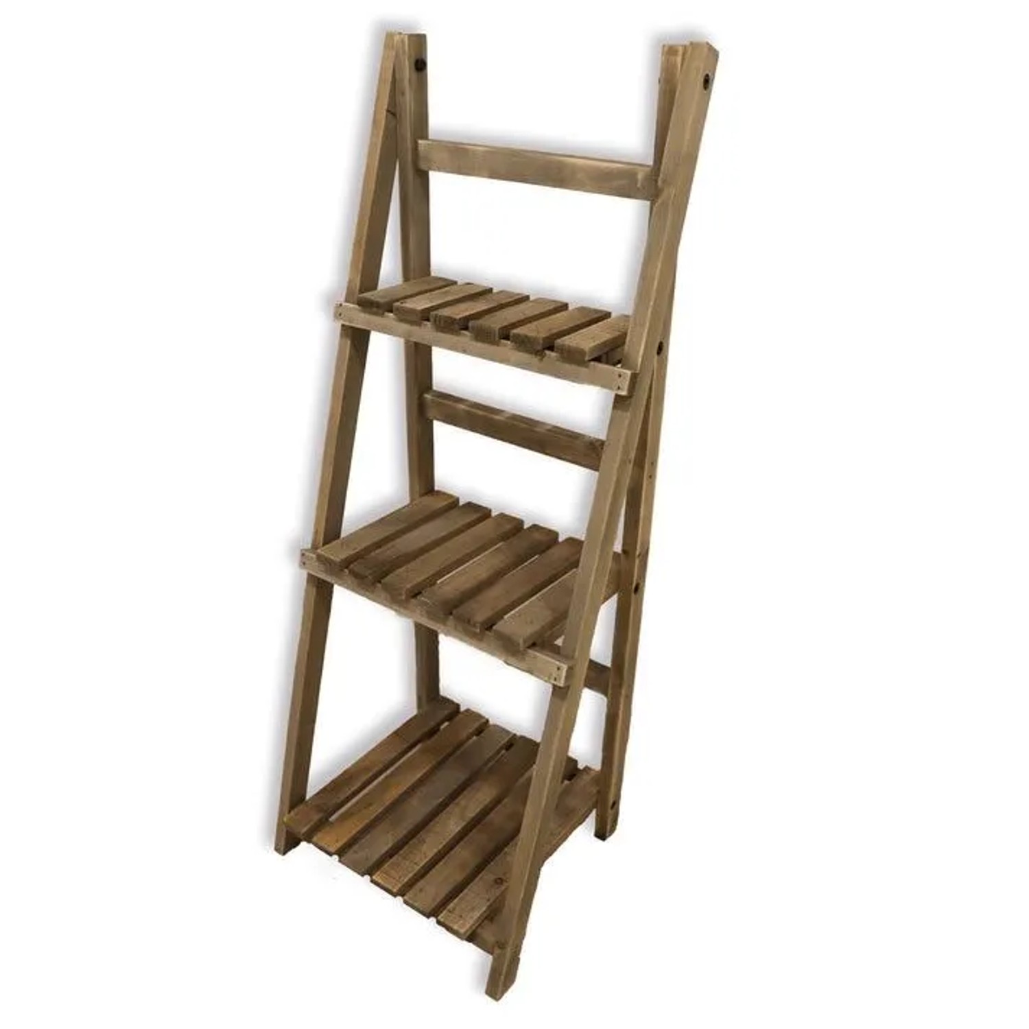 Frank Flechtwaren Holzregal Chic ca. 100cm Höhe