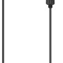 Schwarzer Hama Audio-Adapter: 3,5 mm Klinke auf 2x 3,5 mm Klinke für Kopfhörer.