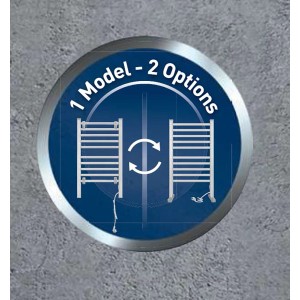 Elektrischer Handtuchwärmer Olpe: 2 Montageoptionen (Wand/Boden) im Detail.