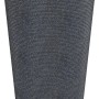 Schwarze Scheurich Pflanzsäule Cana High mit Rillenstruktur, 55 cm hoch.