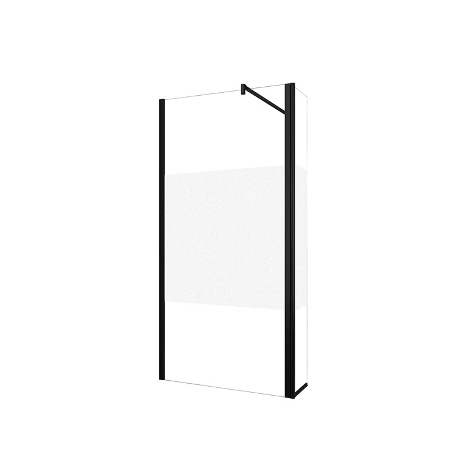 Duschparadies Walk In Dusche 90 x 200cm Mit 40cm Flipper 8mm Nano Glas Seit günstig online kaufen